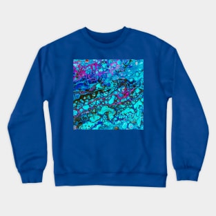 Autumn liquid texture Crewneck Sweatshirt